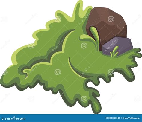 Grass Green Plant Freehand Drawing Vector Cartoon Style Stock Vector ...