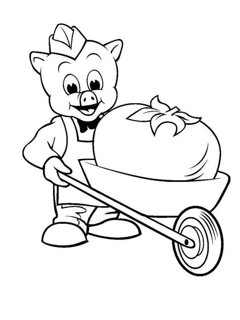 Piggly Wiggly coloring pages