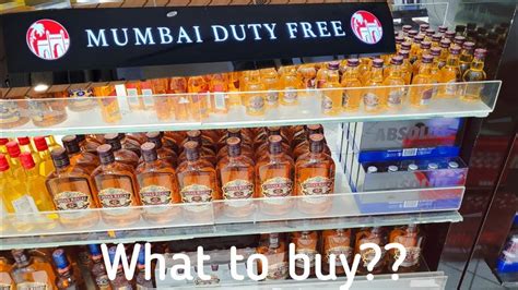 Booze Shopping at Mumbai Duty Free T2 international | Terminal 2 Mumbai ...