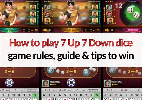 How to play 7 Up 7 Down dice game rules, guide & tips to win