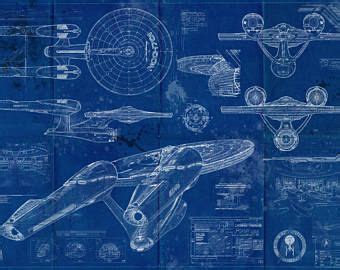 Star Trek Enterprise NX-01 Blueprint Art Print A2 420mm594 | Etsy ...