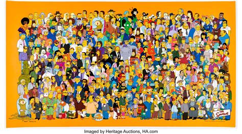 The Simpsons Names Of All