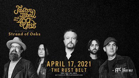 Jason Isbell & The 400 Unit Tickets at The Rust Belt in East Moline by ...