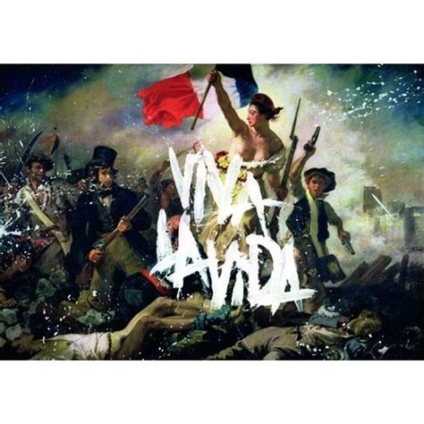 Coldplay Viva La Vida Postcard Album Cover Image Picture Gift 100% ...