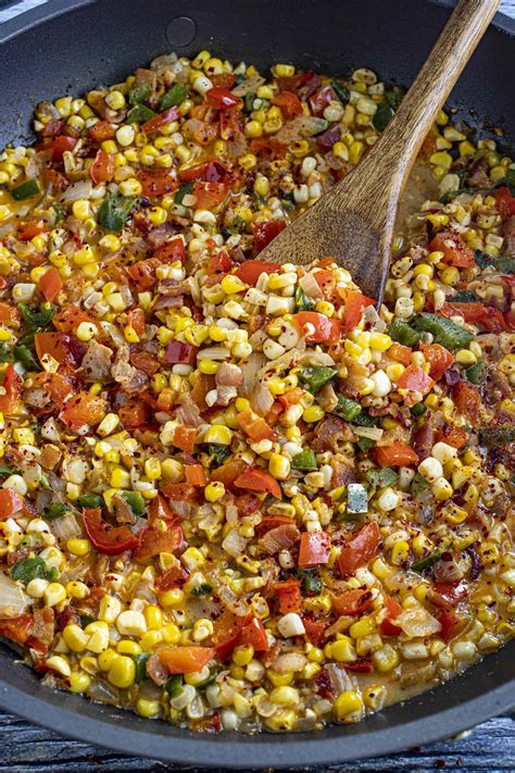 Cajun Corn Maque Choux Recipe - Chili Pepper Madness