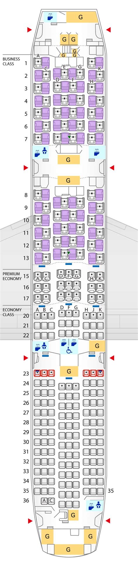 Boeing 787 9 Seat Map | Awesome Home