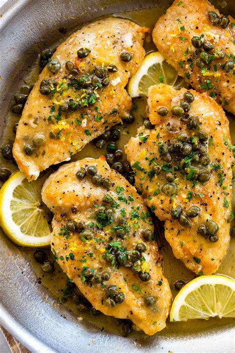 Slow Cooker Chicken Piccata With Capers - Aria Art