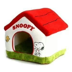 Snoopy's doghouse, pet bed, I think I need this! Snoopy Dog House ...