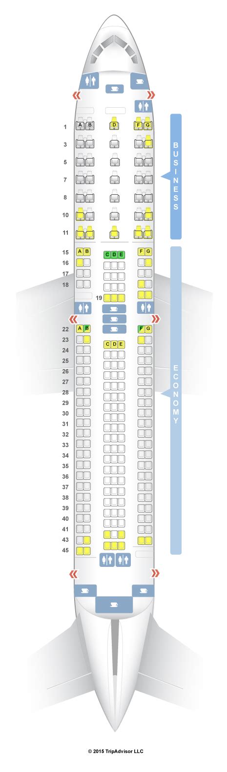 SeatGuru Seat Map ANA Boeing 767-300ER (763) V2