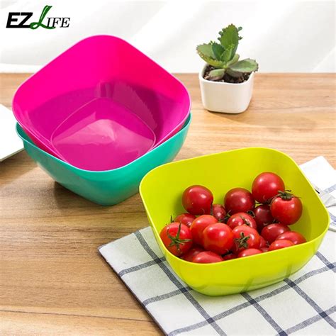 1pcs New Multifunctional Plastic Bowl Fruit Dish Bowl Snacks Nut Melon ...