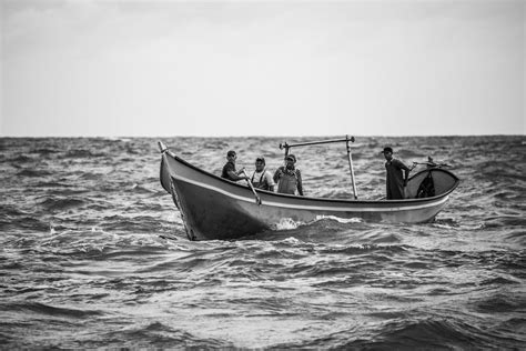 Fishermen on Sea · Free Stock Photo