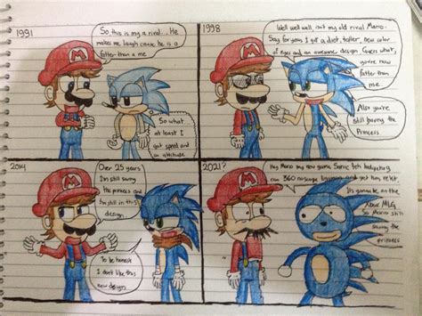 Mario and Sonic Comics 1: New Designs by JaphethStuff on DeviantArt