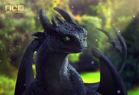 Toothless (realistic version) by DanteFitts on DeviantArt