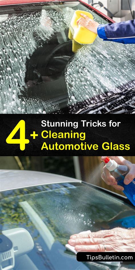 Auto Glass Cleaning - Easy Guide to Clean Automotive Glass