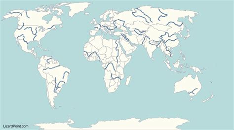 Test your geography knowledge - World bodies of water quiz (Chokepoints ...