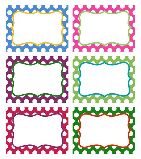 Downloadable Free Editable Printable Labels