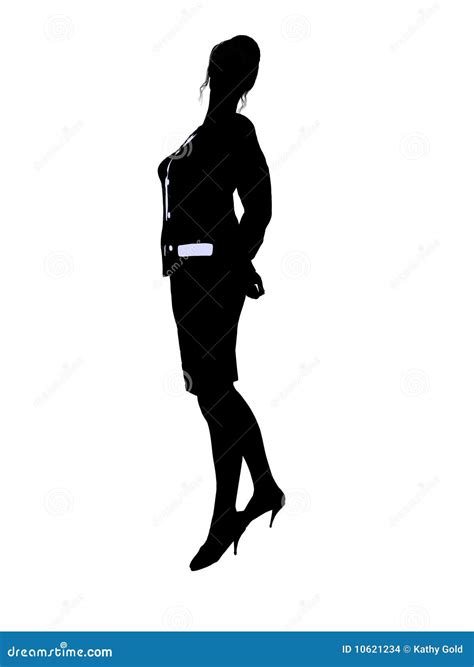 Business Office Illustration Silhouette Stock Illustration ...