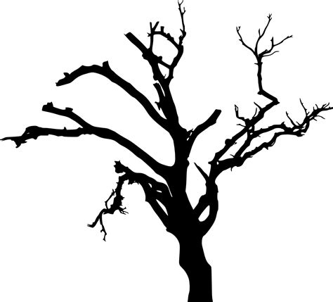 10 Spooky Dead Tree Silhouette (PNG Transparent) Vol. 2 | OnlyGFX.com