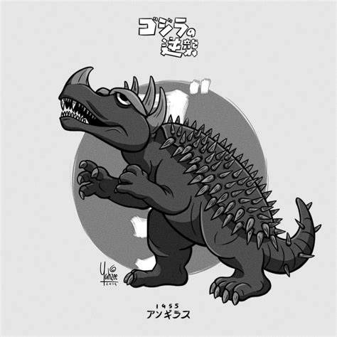 Godzilla Anguirus 1955