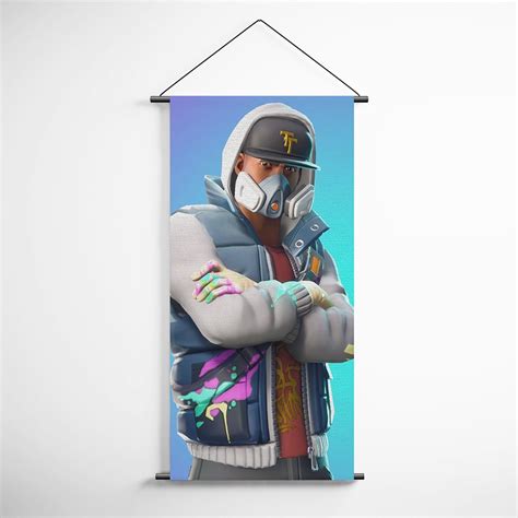 Fortnite 72 Abstrakt Decorative Banner Flag for Gamers | Gaming wall ...