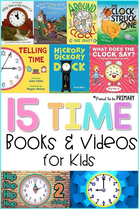 Teach Telling Time Like a Boss: 15 Books and Videos for Kids – Proud to ...