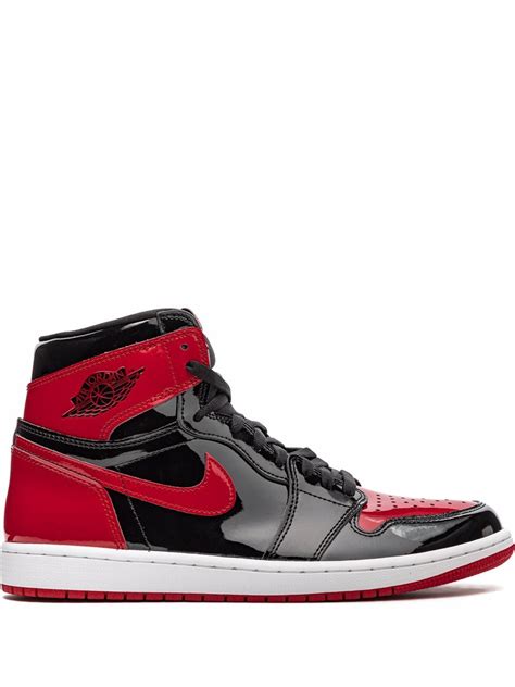 Jordan Air Jordan 1 Retro High OG "Bred Patent" Sneakers - Farfetch