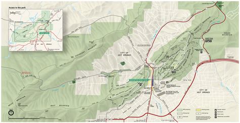 Hot Springs National Park Map - Zoning Map