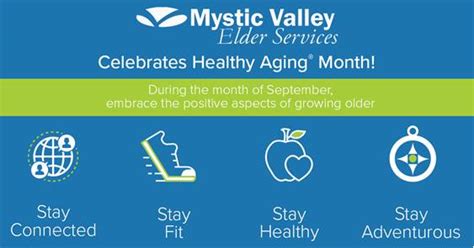 September is Healthy Aging® Month - Mystic Valley Elder Services