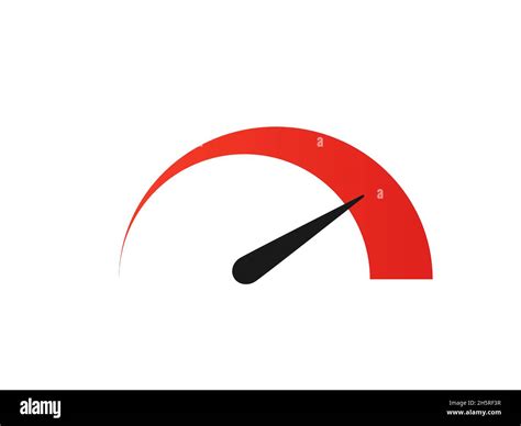 Speedometer logo design. Flat simple vector icon. Isolated illustration ...