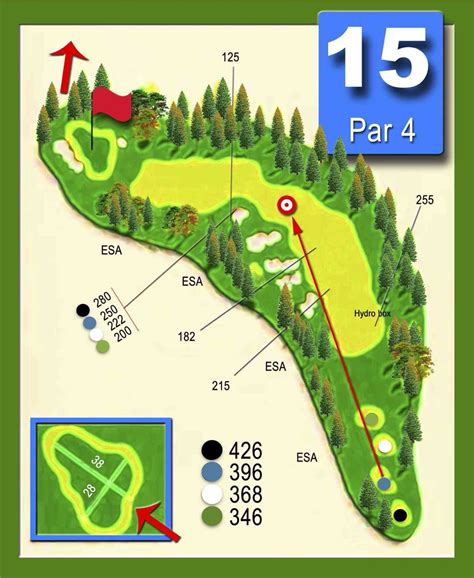 Meadow Gardens Golf Club: 18-hole Course Layout