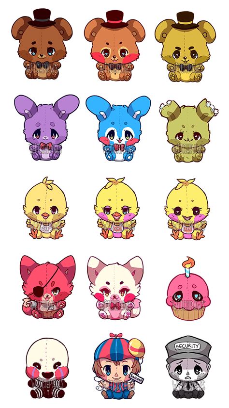 Cute Kawaii Fnaf Wallpaper - Photos Cantik