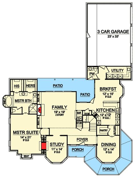 Gingerbread Victorian House Plan - 36430TX | Architectural Designs ...