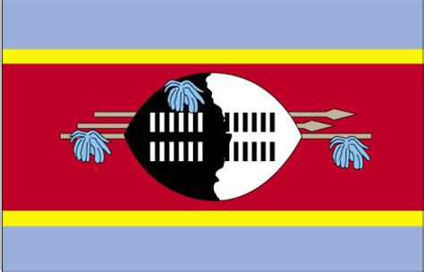 National flag of Eswatini. History of the Eswatini flag. National ...