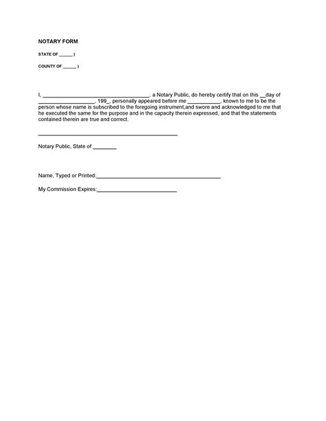 Notary Public Template Letter Pdf Template Gambaran - Riset