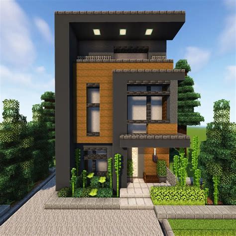 Modern House in Minecraft