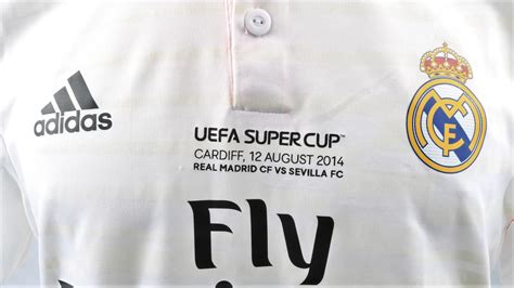 Di Maria's Real Madrid Match-Issue Shirt, UEFA Super Cup 2014 ...