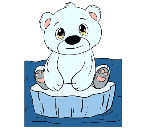 Cute Polar Bear Clipart at GetDrawings | Free download