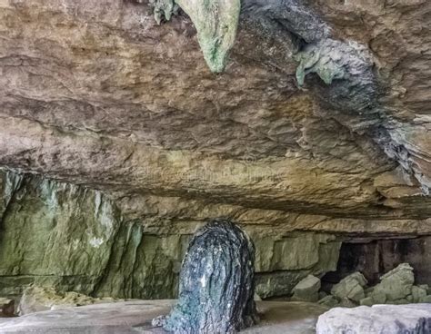 Mawjymbuin Cave in Mawsynram Meghalaya India with Stalactite Stock ...