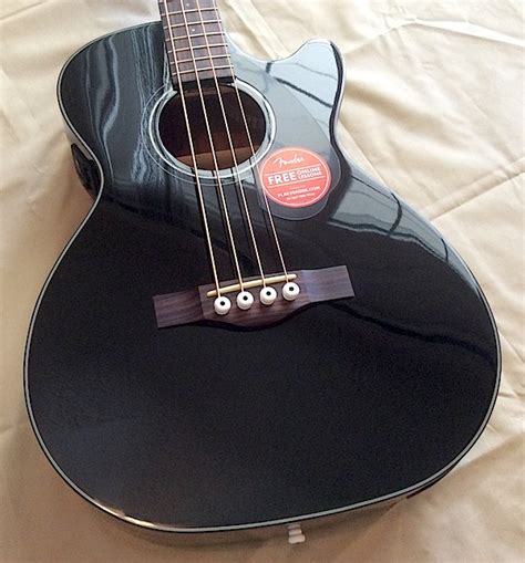 Fender CB-60SCE Acoustic-Electric Bass - Bass Guitars - Harmony Central