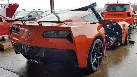 Wrecked 2019 Corvette ZR1 Up For Auction | GM Authority