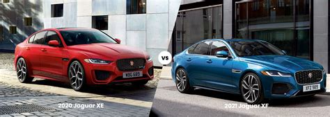 Jaguar XE vs. Jaguar XF | Comparison at Hornburg Jaguar Los Angeles