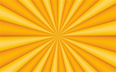 Sun rays retro vintage style on yellow background, Comic pattern with ...