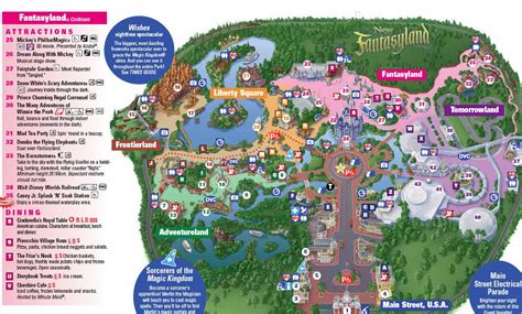 New Magic Kingdom Map Including Storybook Circus Photo Of For Disney ...