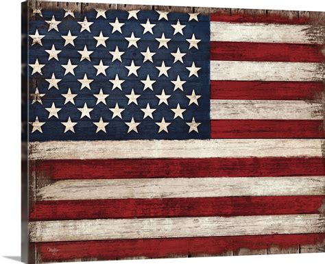 Distressed American Flag Wall Art, Canvas Prints, Framed Prints, Wall ...