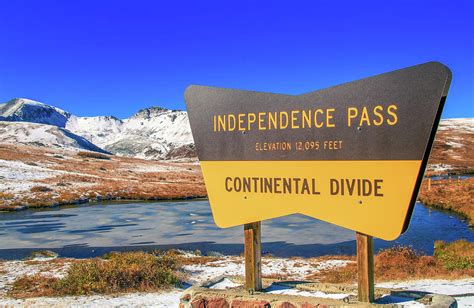 Independence Pass Colorado Photograph by Dan Sproul