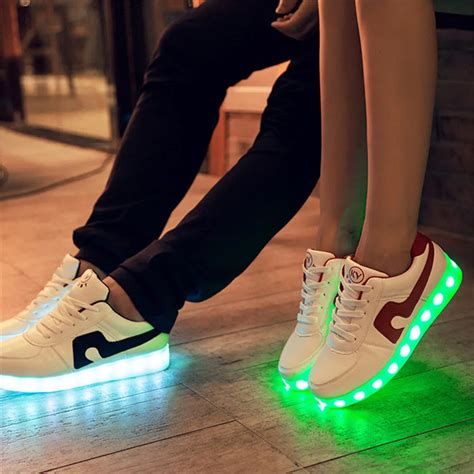 LED Light Up Luminous tenis led Shoes men Led Men shoes adults leisure ...