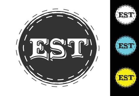 Est Logo Vector Art, Icons, and Graphics for Free Download