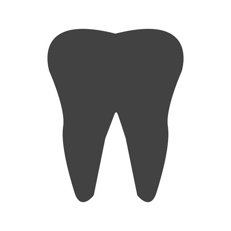 tooth Glyph Black Icon 512282 Vector Art at Vecteezy