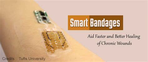 Smart Bandages Improve Healing of Chronic Wounds