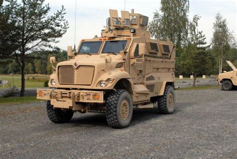 International MaxxPro Navistar MRAP mine protected vehicle data sheet ...